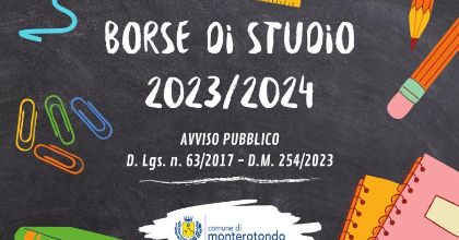 borse di studio 2023-2024